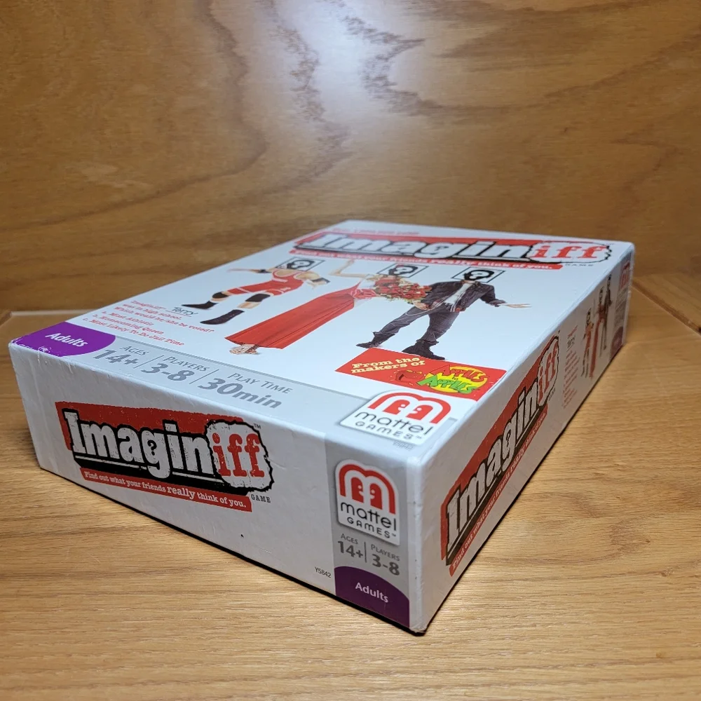 Imaginiff Board Game from Mattel games Ages 14+ complete